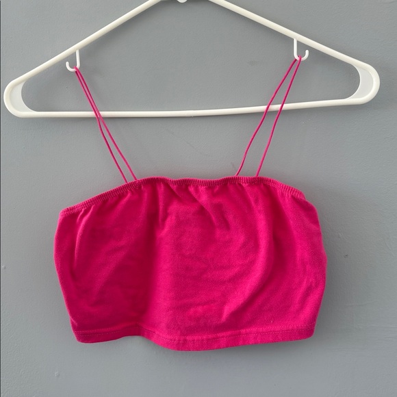 SHEIN Tops - Women's Pink Tube Top